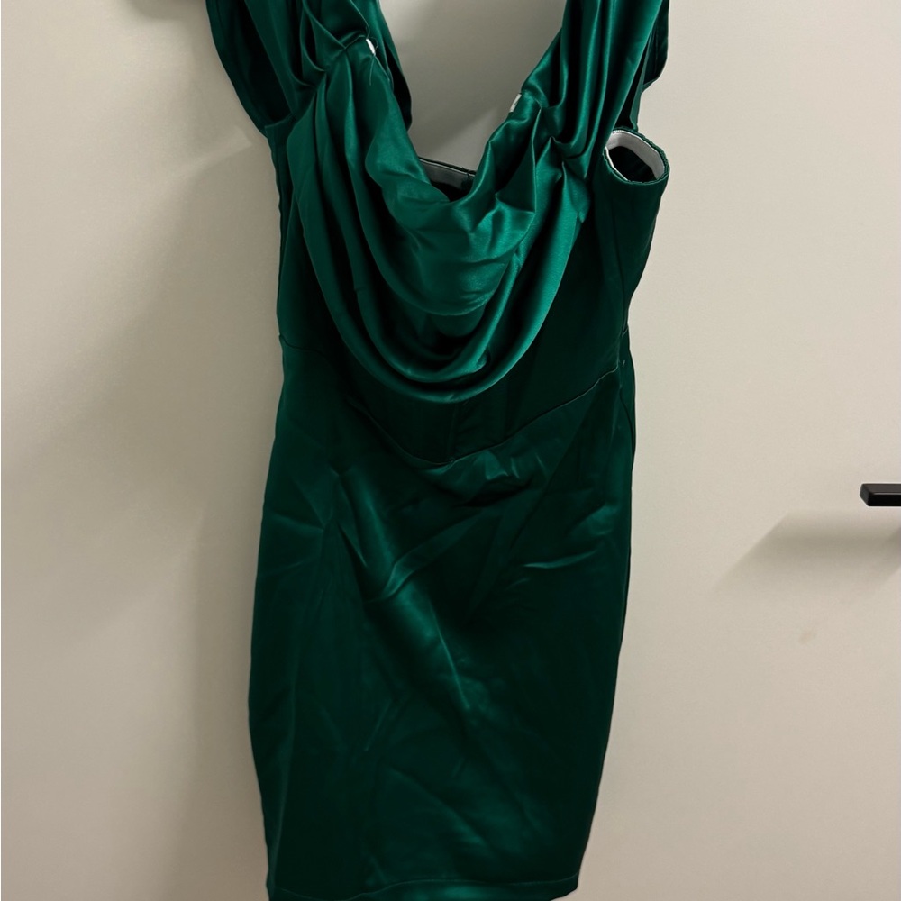 Princess Polly Emerald Backless Dress
